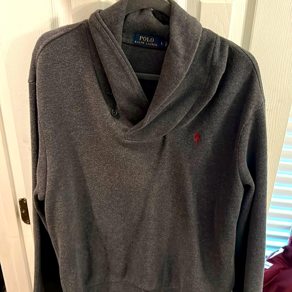 Men’s Shawl collar Ralph Lauren pullover